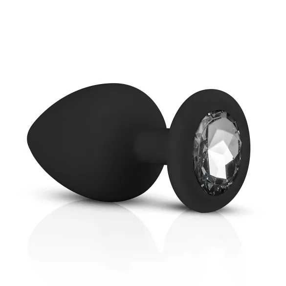 Easytoys Diamond - set plug anale - nero