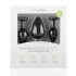 Easytoys Diamond - set di plug anali (nero)