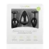 Easytoys Diamond - set plug anale - nero