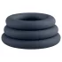 Boners - set anelli fallici - 3 pezzi - silicone grigio