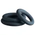 Boners - set anelli fallici - 3 pezzi - silicone grigio