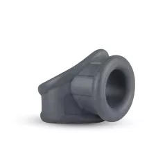   Boners - anello fallico e anello per testicoli 2in1 - silicone grigio