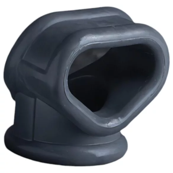 Boners - anello fallico e anello per testicoli 2in1 - silicone grigio