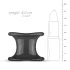 Boners - anello fallico e allungatore - silicone grigio