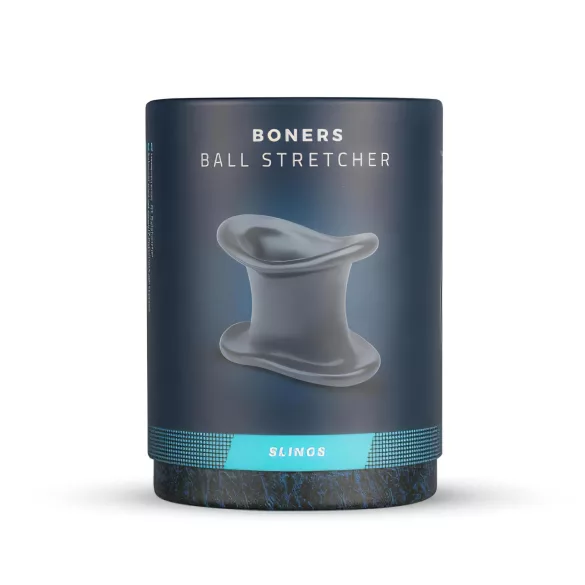 Boners - anello fallico e allungatore - silicone grigio