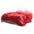 Easytoys - lenzuolo laccato - 180x230 cm - rosso