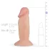 Real Fantasy Archi - dildo realistico - 11,5 cm - colore carne