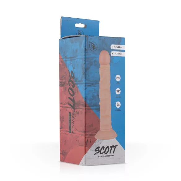 Real Fantasy Scott - dildo realistico - 25 cm - colore naturale