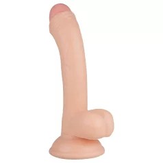   Real Fantasy Vince - dildo realistico con testicoli e prepuzio - 19,5cm naturale