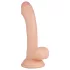 Real Fantasy Vince - dildo realistico con testicoli e prepuzio - 19,5cm naturale