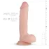 Real Fantasy Glynn - dildo realistico con testicoli - 25 cm - color carne