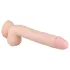 Real Fantasy Elvin - vibratore realistico ricaricabile - 28 cm pelle naturale