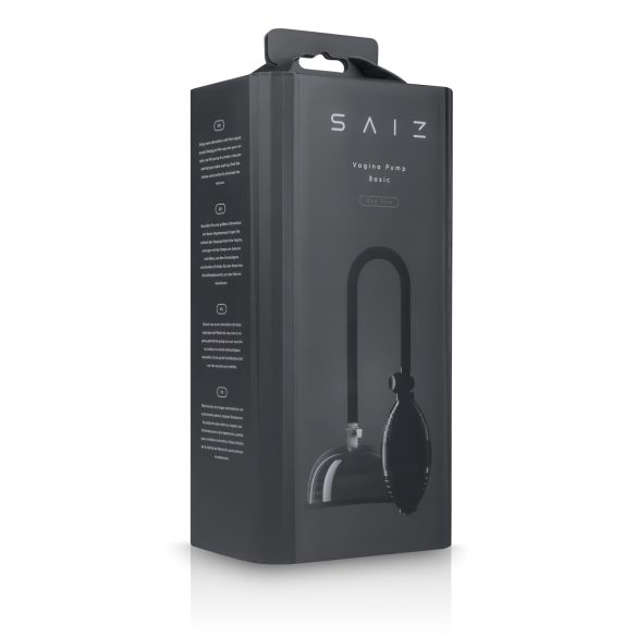 Saiz Basic - pompa intima (trasparente-nera)
