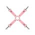 Forziere del Piacere Segreto - Kit BDSM Avanzato - 14 pezzi (rosa)