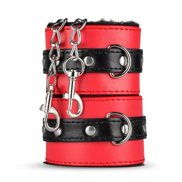 Secret Pleasure Chest - kit bondage avanzato - 10 pezzi - rosso