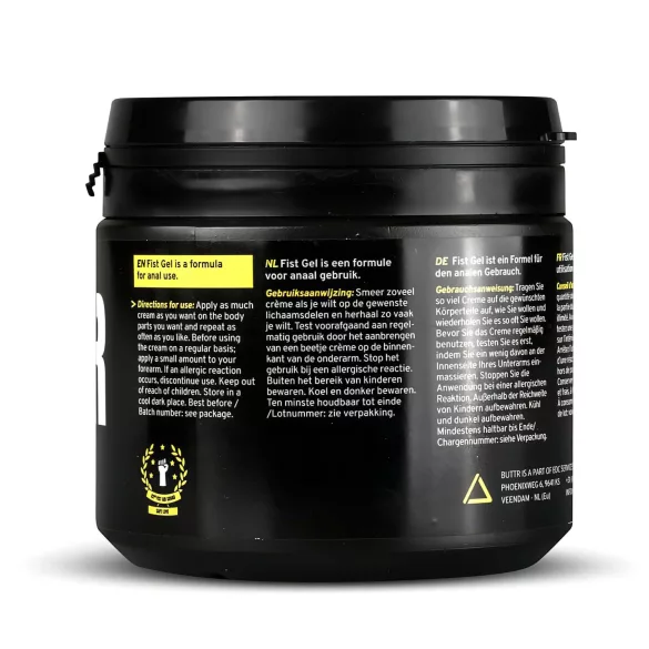 BUTTR - gel fisting a base d’acqua - lubrificante intimo 500ml
