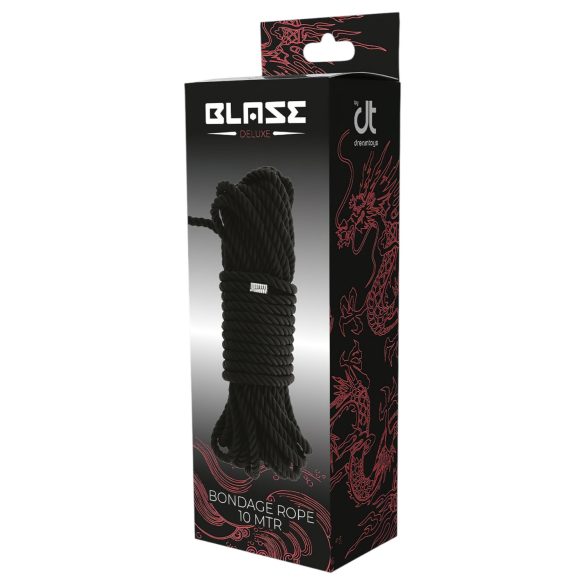 Blaze - corda bondage kinbaku 10m - nero