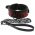 Dreamtoys Blaze - collare e guinzaglio (rosso)