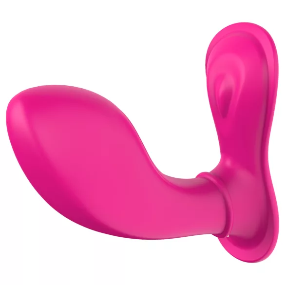 Dreamtoys Essentials - vibratore indossabile con stimolazione del punto G a forma di slip (magenta)