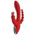Red Revolution Hera - vibratore rabbit ricaricabile waterproof 3 bracci - rosso