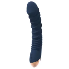   Goddess Aeolus - vibratore punto G riscaldante - silicone blu