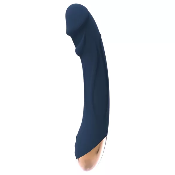 Goddess Boreas - vibratore punto G ricaricabile riscaldante silicone blu