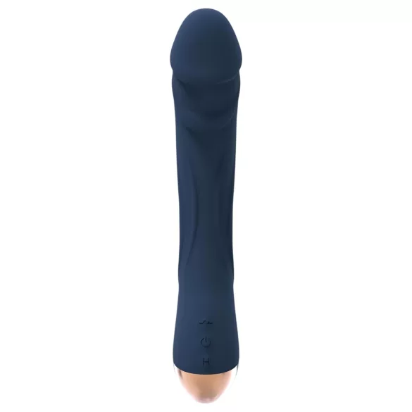 Goddess Boreas - vibratore punto G ricaricabile riscaldante silicone blu