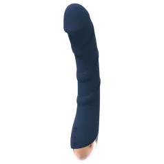   Goddess Atlas - vibratore punto G ricaricabile impermeabile riscaldante blu