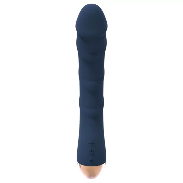 Goddess Atlas - vibratore punto G ricaricabile impermeabile riscaldante blu