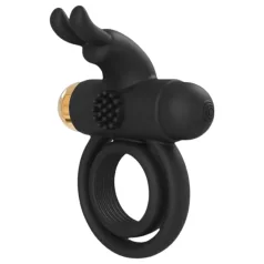   Elite Joel - anello vibrante ricaricabile per pene e testicoli (nero)