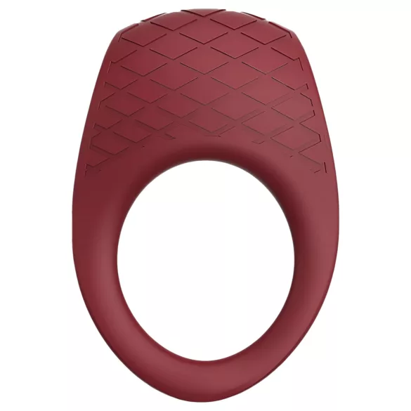 Dreamtoys Ivy - anello fallico vibrante - silicone bordeaux