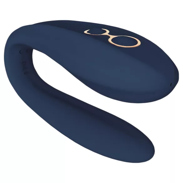 Goddess Ares - vibratore coppia flessibile - silicone blu
