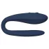 Goddess Ares - vibratore coppia flessibile - silicone blu