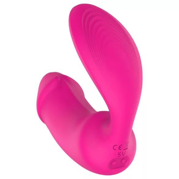 Vibes of Love Duo - vibratore clitoride 2in1 (rosa)