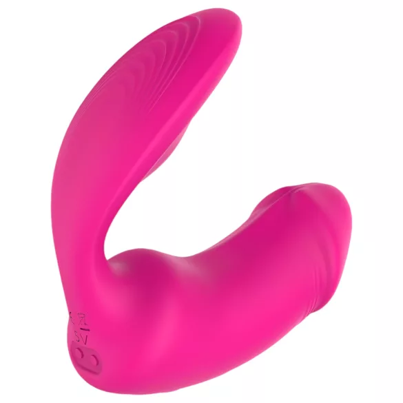 Vibes of Love Duo - vibratore clitoride 2in1 (rosa)