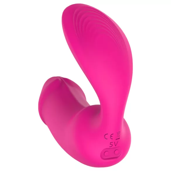 Vibes of Love Duo - vibratore clitoride 2in1 (rosa)