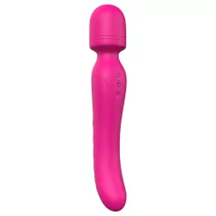   Vibes of Love Wand - vibratore massaggiante riscaldante ricaricabile rosa