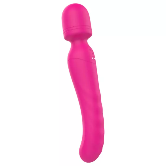 Vibes of Love Wand - vibratore massaggiante riscaldante ricaricabile rosa