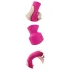 Vibes of Love Wand - vibratore massaggiante riscaldante ricaricabile rosa