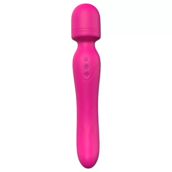 Vibes of Love Wand - vibratore massaggiante riscaldante ricaricabile rosa