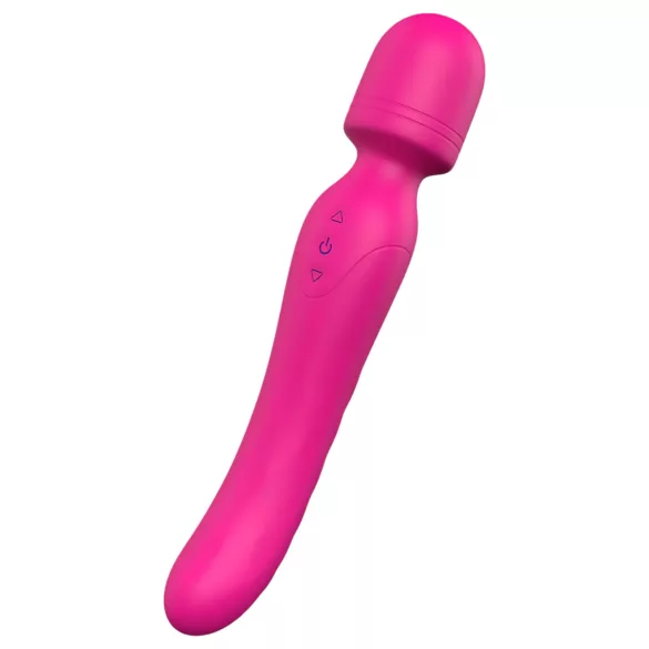 Vibes of Love Wand - vibratore massaggiante riscaldante ricaricabile rosa