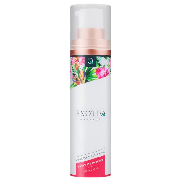 Exotiq - olio da massaggio profumato - fragola 100ml