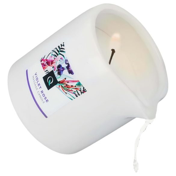Exotiq - candela da massaggio profumata - rosa - 200g