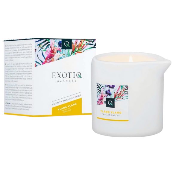 Exotiq - candela da massaggio profumata - ylang ylang - 200g