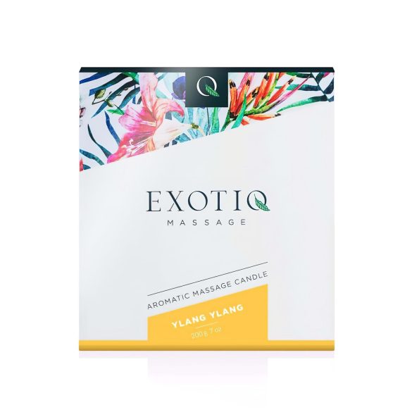 Exotiq - candela da massaggio profumata - ylang ylang - 200g