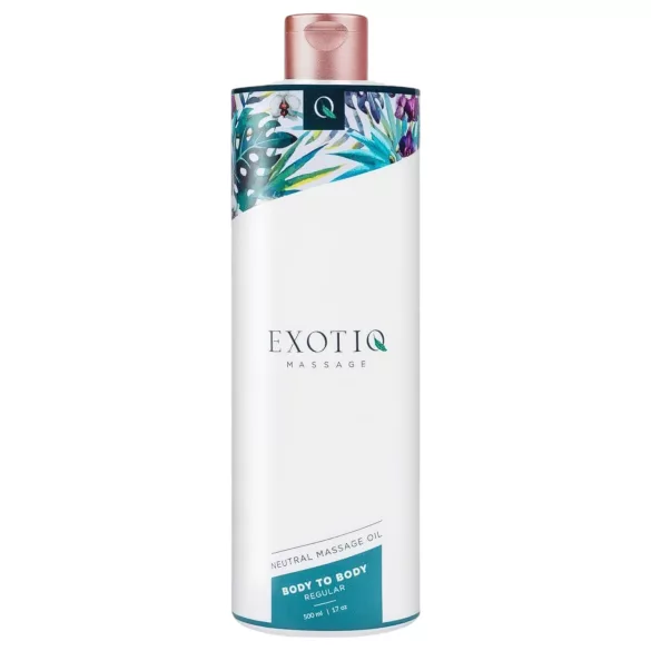 Exotiq Body To Body - olio da massaggio a lunga durata - 500ml