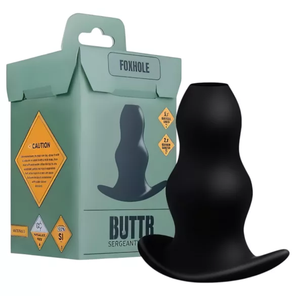 BUTTR - dilatatore anale vuoto - nero