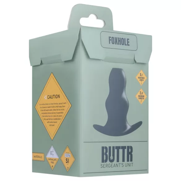 BUTTR - dilatatore anale vuoto - nero