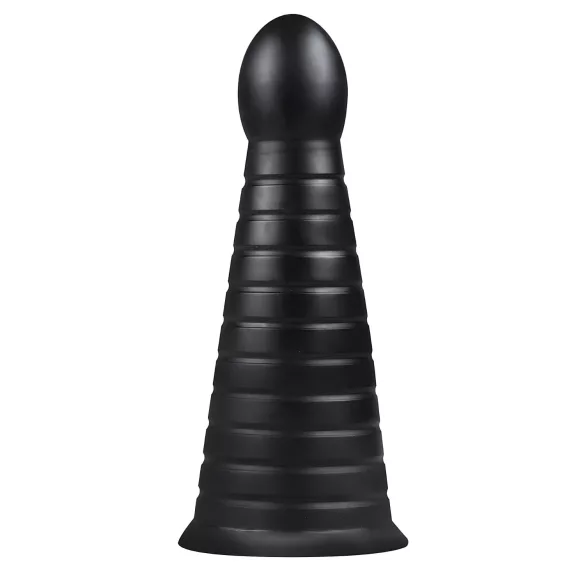 BUTTR Devil Dog - dildo con ventosa - nero