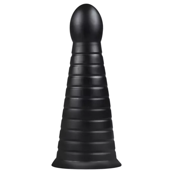 BUTTR Devil Dog - dildo con ventosa - nero